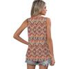 imageSAMPEEL Womens Tank Tops Loose Casual Summer Tops Crew Neck Basic Sleeveless Shirts Trendy 2025Zbohemian Prints