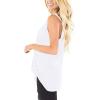 imageSAMPEEL Womens Tank Tops Twist Knot Summer Sleeveless02white