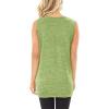 imageSAMPEEL Womens Tank Tops Twist Knot Summer Sleeveless06grassgreen