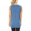 imageSAMPEEL Womens Tank Tops Twist Knot Summer Sleeveless07lightblue