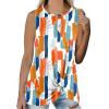 imageSAMPEEL Womens Tank Tops Twist Knot Summer Sleeveless19colourful