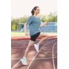imageSAMPEEL Womens Workout Tops Oversized T Shirts Loose Fit Crewneck Short Sleeve Summer Sun Protection UPF 50Blue