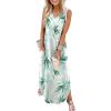 Floral Green Bamboo Leaf