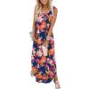 Floral Navy Blue