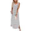 Striped Black and White