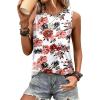Print-red Flower