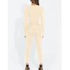 imageKaximil Womens Thermal Underwear Fleece Lined Base Layer Long Johns SetsNude