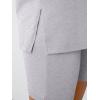 imageTrendy Queen Womens Two Piece Lounge Sets Summer Outfits 2025 Spring Fashion Vacation Tops Shorts Matching TracksuitsGrey