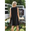 imageSAMPEEL Summer Dresses for Women 2025 Eyelet Sleeveless Sundresses Tank Dresses with PocketsEyelet Black