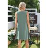 imageSAMPEEL Summer Dresses for Women 2025 Eyelet Sleeveless Sundresses Tank Dresses with PocketsEyelet Green