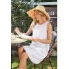 imageSAMPEEL Summer Dresses for Women 2025 Eyelet Sleeveless Sundresses Tank Dresses with PocketsEyelet White
