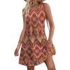 imageSAMPEEL Summer Dresses for Women 2025 Eyelet Sleeveless Sundresses Tank Dresses with PocketsFlora Boho