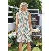 imageSAMPEEL Summer Dresses for Women 2025 Eyelet Sleeveless Sundresses Tank Dresses with PocketsFlora Leaf
