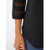 imageTrendy Queen 34 Length Sleeve Womens Tops V Neck Tunic Dressy Casual Business Ladies Fall Fashion Outfits 2025Black