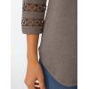 imageTrendy Queen 34 Length Sleeve Womens Tops V Neck Tunic Dressy Casual Business Ladies Fall Fashion Outfits 2025Coffeegrey