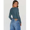 imageTrendy Queen Womens Long Sleeve Tops Going Out Top Trendy Cute Shirt Y2k Clothes Fashion Clothing Fall Outfits 2025Hazeblue