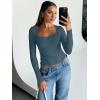 imageTrendy Queen Womens Long Sleeve Tops Going Out Top Trendy Cute Shirt Y2k Clothes Fashion Clothing Fall Outfits 2025Hazeblue