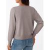 imageTrendy Queen Womens Cardigan Sweaters Lightweight Crew Neck Long Sleeve Outfits Fall Fashion 2025 ClothingCamel