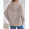 imageTrendy Queen Womens Hoodies Fleece Fashion Half Zip Sweatshirts Cute Y2k Fall Clothes 2025Coffeegrey