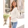 imageTrendy Queen Womens Long Sleeve Shirts Ribbed Underscrub Tops Boat Neck Basic Tees Fall Fashion Clothes 2025Beige