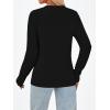 imageTrendy Queen Womens Tie Front Tops Fall Cardigan Sweaters 2025 Fashion Crochet Crop Vacation Clothes Cute Y2K Casual OutfitsBlack