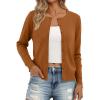 imageTrendy Queen Womens Cardigan Sweaters Lightweight Crew Neck Long Sleeve Outfits Fall Fashion 2025 ClothingFox