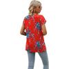 imageSAMPEEL Womens Summer Tops 2025 Cap Sleeve Trendy V Neck Loose Fit T Shirts31pattern 01