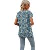 imageSAMPEEL Womens Summer Tops 2025 Cap Sleeve Trendy V Neck Loose Fit T Shirts31pattern 09