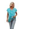 imageSAMPEEL Womens Summer Tops 2025 Cap Sleeve Trendy V Neck Loose Fit T Shirts31pattern 10