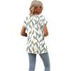 imageSAMPEEL Womens Summer Tops 2025 Cap Sleeve Trendy V Neck Loose Fit T Shirts33pattern 03