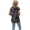 imageSAMPEEL Womens Summer Tops 2025 Cap Sleeve Trendy V Neck Loose Fit T Shirts34pattern 04