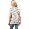 imageSAMPEEL Womens Tshirts Trendy Fashion Tops Lace Short Sleeve Business Tee Shirts Casual Knitted Blouses Summer Outfits 2025Printingleaves