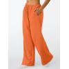 imageTrendy Queen Womens Wide Leg Sweatpants Baggy Drawstring Low Rise Lounge Pants 2025 Fall Joggers with PocketsOrange