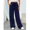 imageTrendy Queen Womens Wide Leg Sweatpants Baggy Loose Fall Barrel Casual Lounge Athletic Pants Comfy Teen Girl Cute y2k JoggersNavy Blue