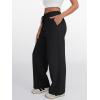 imageTrendy Queen Womens Wide Leg Sweatpants Drawstring High Waisted Lounge Barrel Pants Fall Baggy Athletic Joggers with PocketsBlack