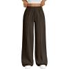 imageTrendy Queen Womens Wide Leg Sweatpants Baggy Loose Fall Barrel Casual Lounge Athletic Pants Comfy Teen Girl Cute y2k JoggersCoffee