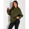 imageTrendy Queen Womens Oversized Hoodies Fleece Sweatshirts Fall Fashion Pullover Sweaters Winter ClothesArmy Green