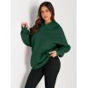 imageTrendy Queen Womens Oversized Hoodies Fleece Sweatshirts Fall Fashion Pullover Sweaters Winter ClothesDark Green