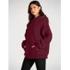 imageTrendy Queen Womens Oversized Hoodies Fleece Sweatshirts Fall Fashion Pullover Sweaters Winter ClothesDeep Red