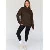 imageTrendy Queen Womens Oversized Sweatshirts Turtleneck Pullover Long Sleeve Hoodies Tops Fall Fashion Outfits 2025 ClothesCoffee
