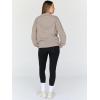 imageTrendy Queen Womens Oversized Sweatshirts Turtleneck Pullover Long Sleeve Hoodies Tops Fall Fashion Outfits 2025 ClothesCoffeegrey