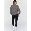 imageTrendy Queen Womens Oversized Sweatshirts Turtleneck Pullover Long Sleeve Hoodies Tops Fall Fashion Outfits 2025 ClothesDarkgrey