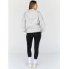 imageTrendy Queen Womens Oversized Sweatshirts Turtleneck Pullover Long Sleeve Hoodies Tops Fall Fashion Outfits 2025 ClothesGrey