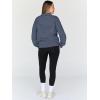 imageTrendy Queen Womens Oversized Sweatshirts Turtleneck Pullover Long Sleeve Hoodies Tops Fall Fashion Outfits 2025 ClothesGreyblue