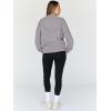 imageTrendy Queen Womens Oversized Sweatshirts Turtleneck Pullover Long Sleeve Hoodies Tops Fall Fashion Outfits 2025 ClothesLightgrey