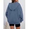 imageTrendy Queen Womens Oversized V Neck Hoodies with Thumb Hole Pullover Sweatshirts Y2k Clothes Fall Fashion Outfits 2025Dustyblue