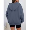 imageTrendy Queen Womens Oversized V Neck Hoodies with Thumb Hole Pullover Sweatshirts Y2k Clothes Fall Fashion Outfits 2025Greyblue