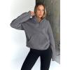 imageTrendy Queen Womens Sweatshirts Quarter Half Zip Pullover Oversized Hoodies Fall Fashion 2025 Winter Fleece Jackets SweatersDarkgrey