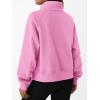 imageTrendy Queen Womens Sweatshirts Zip Up Hoodies Cropped Crewneck Pullover Casual Jackets Y2k Clothes Fall Fashion Outfits 2025Pink