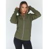 imageTrendy Queen Womens Zip Up Hoodies Fleece Jackets Oversized Sweatshirts Fall Fashion Outfits Sweaters Winter ClothesArmygreen
